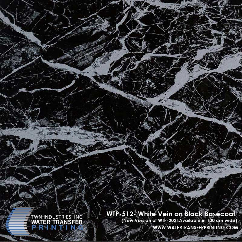 White Vein Hydrographic Film